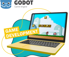 Godot.  Основа создания легендарных игр - КИБЕРшкола программирования для детей, компьютерные курсы для школьников, начинающих и подростков - KIBERone г. Измайлово