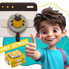 Тестирование & Vibe Debug. Охотники за багами - КИБЕРшкола программирования для детей, компьютерные курсы для школьников, начинающих и подростков - KIBERone г. Измайлово