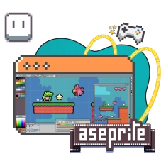 Aseprite. Компьютерная анимация в стиле «Пиксель-арт» - КИБЕРшкола программирования для детей, компьютерные курсы для школьников, начинающих и подростков - KIBERone г. Измайлово