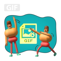 Gif-анимация - КИБЕРшкола программирования для детей, компьютерные курсы для школьников, начинающих и подростков - KIBERone г. Измайлово
