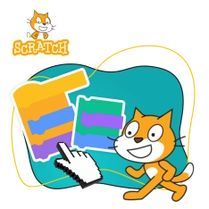 Scratch. Продвинутый уровень – создаём игры, как маленькие разработчики! - КИБЕРшкола программирования для детей, компьютерные курсы для школьников, начинающих и подростков - KIBERone г. Измайлово