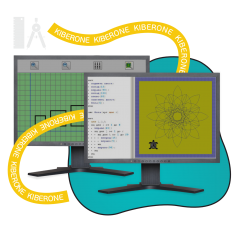Исполнители чертежник и черепашка - КИБЕРшкола программирования для детей, компьютерные курсы для школьников, начинающих и подростков - KIBERone г. Измайлово