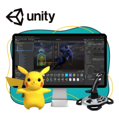 Мир игр на Unity 2D на популярном движке + AI-помощники - КИБЕРшкола программирования для детей, компьютерные курсы для школьников, начинающих и подростков - KIBERone г. Измайлово