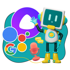 Голосовой помощник Алиса - КИБЕРшкола программирования для детей, компьютерные курсы для школьников, начинающих и подростков - KIBERone г. Измайлово