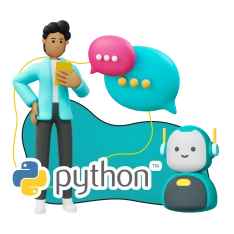 Умный чат-бот на Python на Telegram - КИБЕРшкола программирования для детей, компьютерные курсы для школьников, начинающих и подростков - KIBERone г. Измайлово