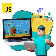 Программирование на JavaScript. Учимся создавать игры! - КИБЕРшкола программирования для детей, компьютерные курсы для школьников, начинающих и подростков - KIBERone г. Измайлово