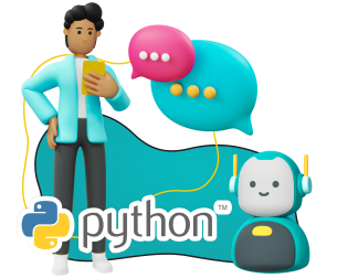 Умный чат-бот на Python - Школа программирования для детей, компьютерные курсы для школьников, начинающих и подростков - KIBERone г. Измайлово